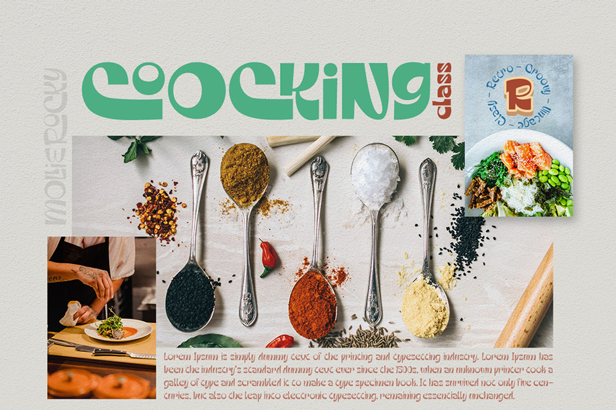 Mollie Rocky, a Font by madeDeduk (Photo 7 of 12)