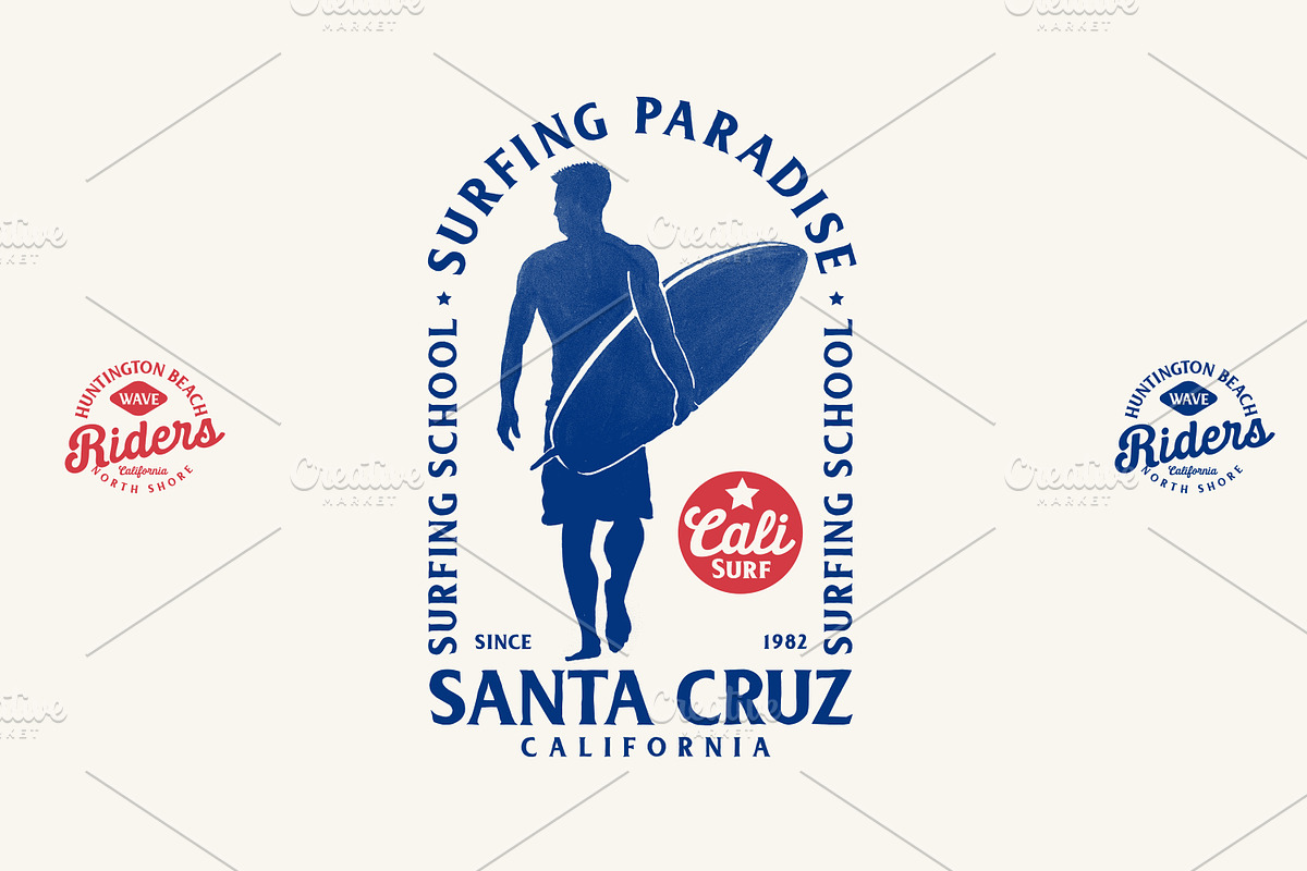 SURFING PARADISE 2, a Sport Illustration by Artistic & Unique (Photo 5 of 34)