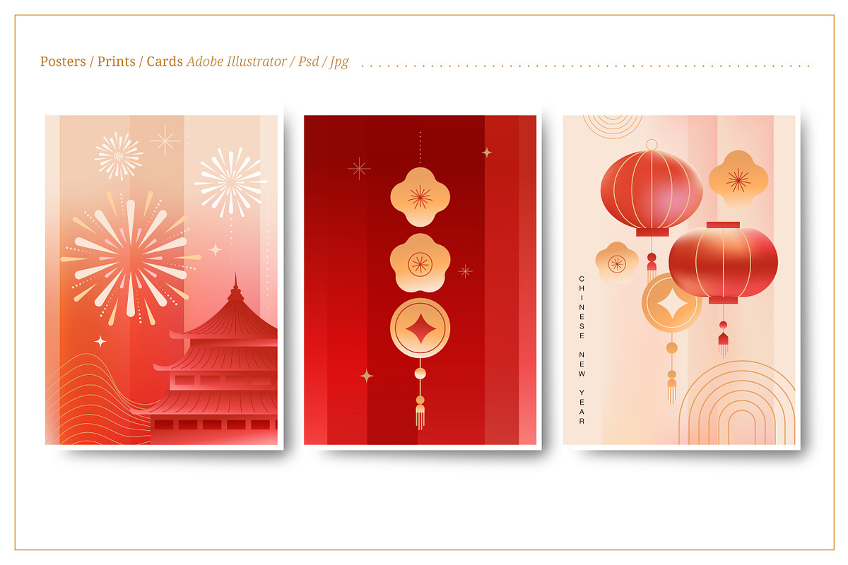 Lunar / Chinese New Year Collection, a Graphic by Marish (Photo 6 of 7)