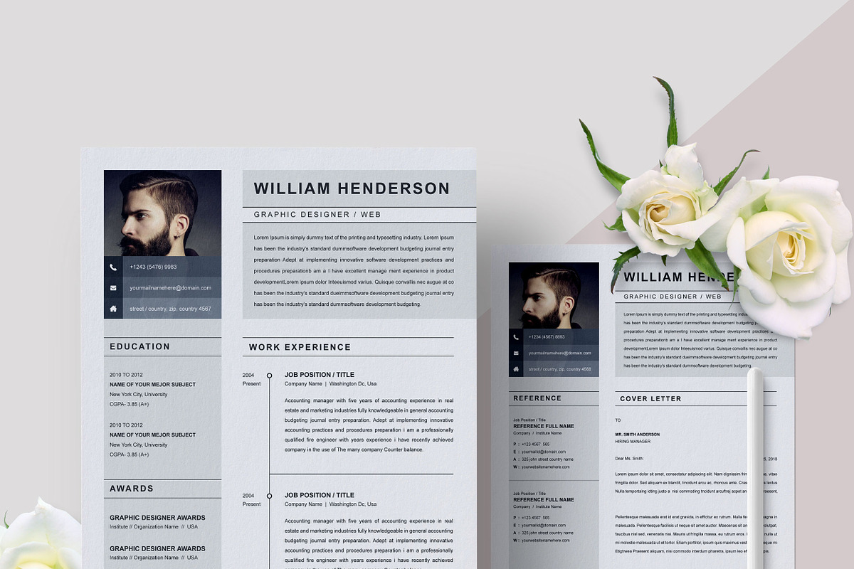 Resume / CV 2022, a Resume Template by X-Type (Photo 4 of 5)