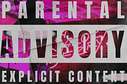 Parental Advisory Overlays, a Texture Graphic by barsrsind (Thumbnail 2 of 11)