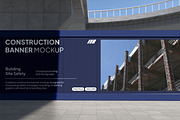 Construction Banner Mockup, an Advertising Mockup by Permadi Creative (Thumbnail 3 of 5)