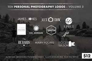 Photography Logos Vol 2