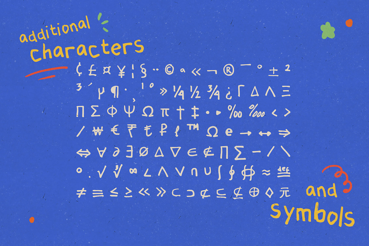 Pokey Little Monsters Handwritten, a Handwritten Font by Perplexitics (Photo 10 of 10)