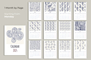 2025 Calendar Template - Paisley, a Stationery Template by Rose Design (Thumbnail 3 of 3)