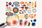 BACTERIUMS patterns & illustrations, an Education Illustration by Nastya Tkachova (Thumbnail 3 of 13)