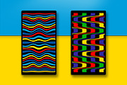 Striped waves, a Pattern Graphic by divin (Thumbnail 6 of 15)