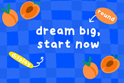 Tasty Apricots - handdrawn cute font, a Handwritten Font by Ashiya Pixel (Thumbnail 7 of 12)