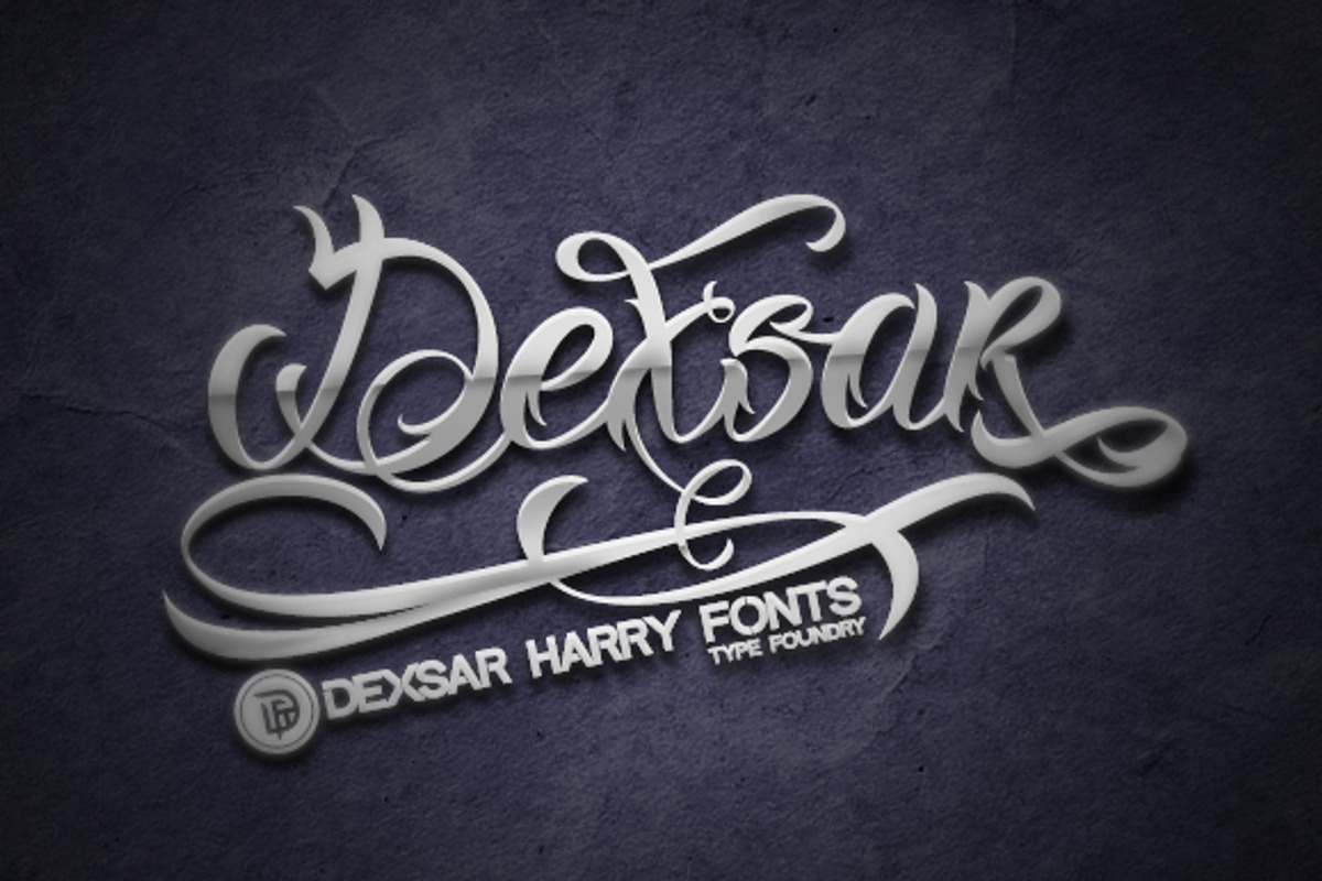 Milestone Script - Tattoo Font preview 5