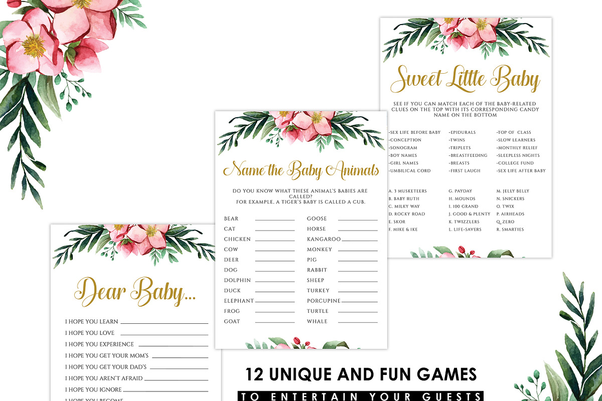 Bingo Baby Shower Games, a Graphic by Wow Designs (Photo 5 of 5)