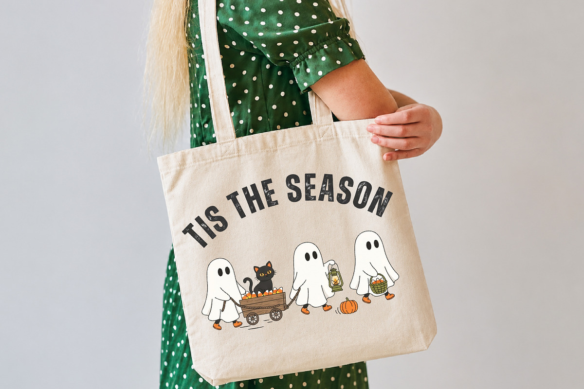 Tis the Season Ghost PNG, a Seasonal Illustration by DreamCafeArt (Photo 6 of 7)