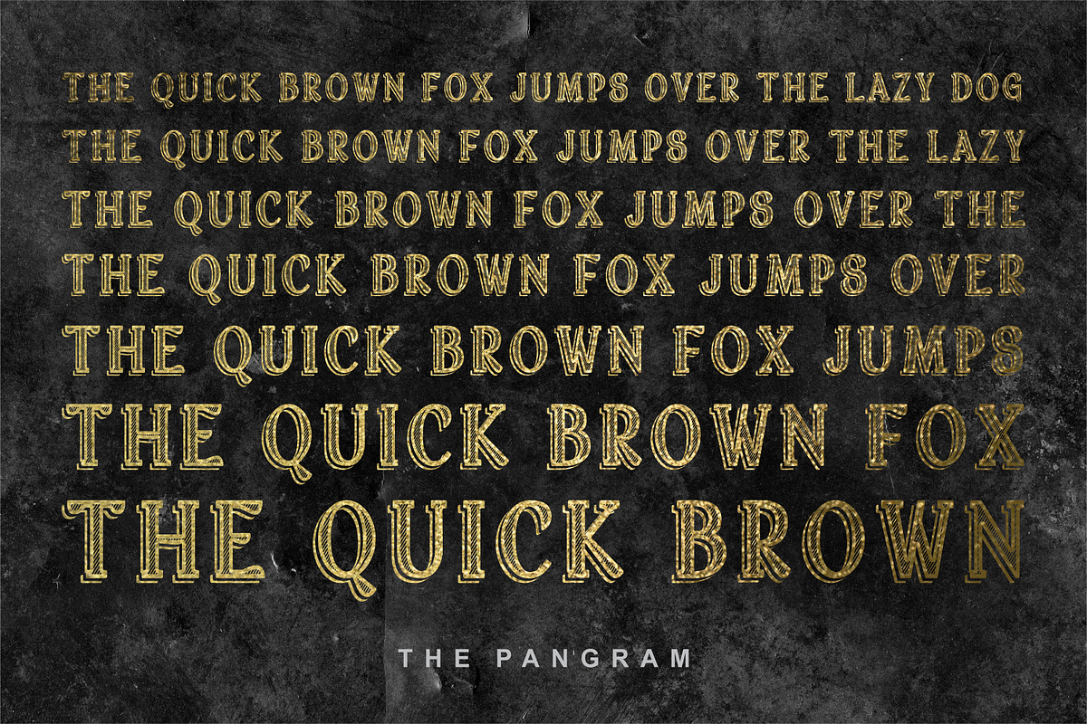 Broker - Vintage Display Font preview 4