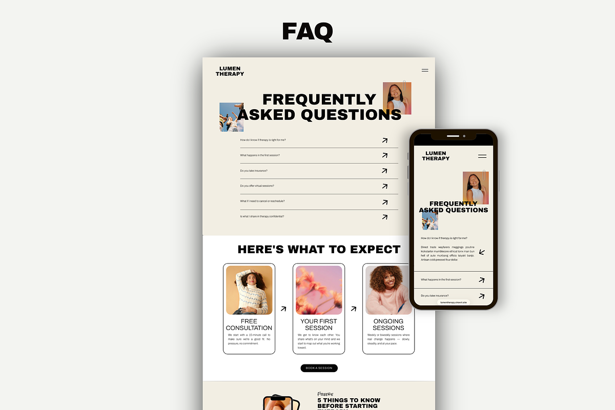 Therapist & Coach Website Showit, a Squarespace Template by Warmsoulgallery (Photo 6 of 13)