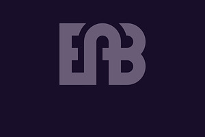 AB logo. Vector modern letter design, a Branding & Logo Template by T.Vooka