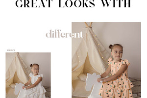 Little Girl Dress Mockup Bundle