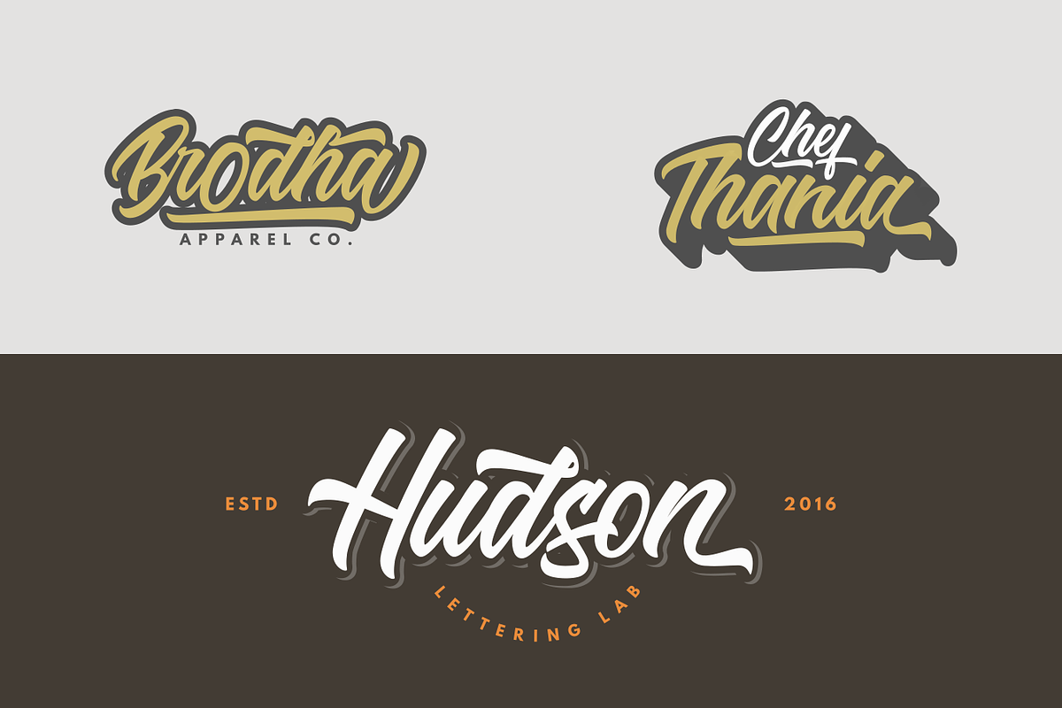 Riverside - Script Font preview 3