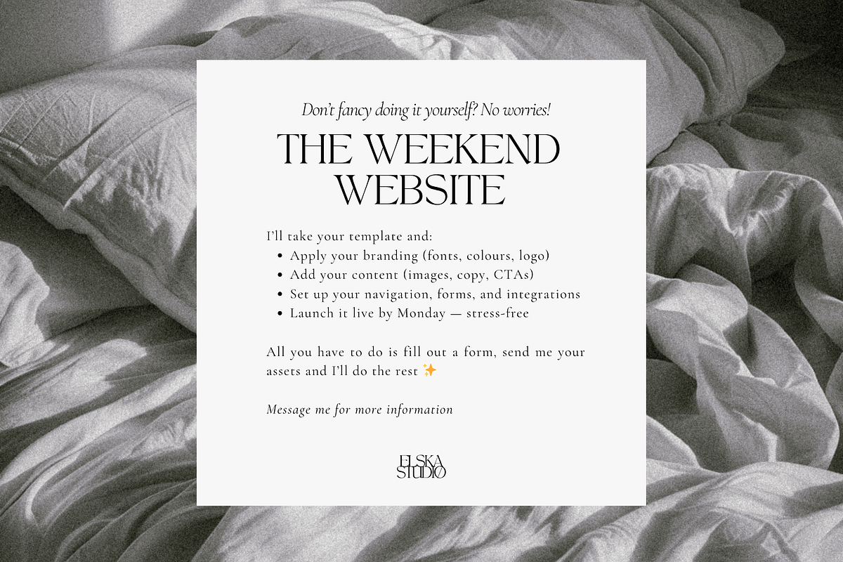 Showit Beauty Website Template |Tove, a Websites & App Template by Elska Studiø (Photo 7 of 7)