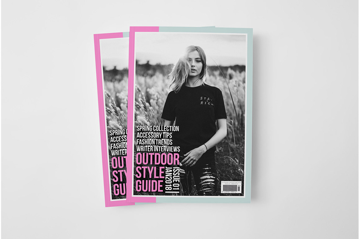 Outdoor Style Guide - Cover Template, a Magazine Template by h.utomo