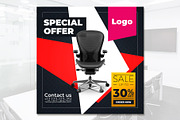 Instagram Posts Furniture Template, a Social Media Template by rogeriomarcos (Thumbnail 4 of 7)