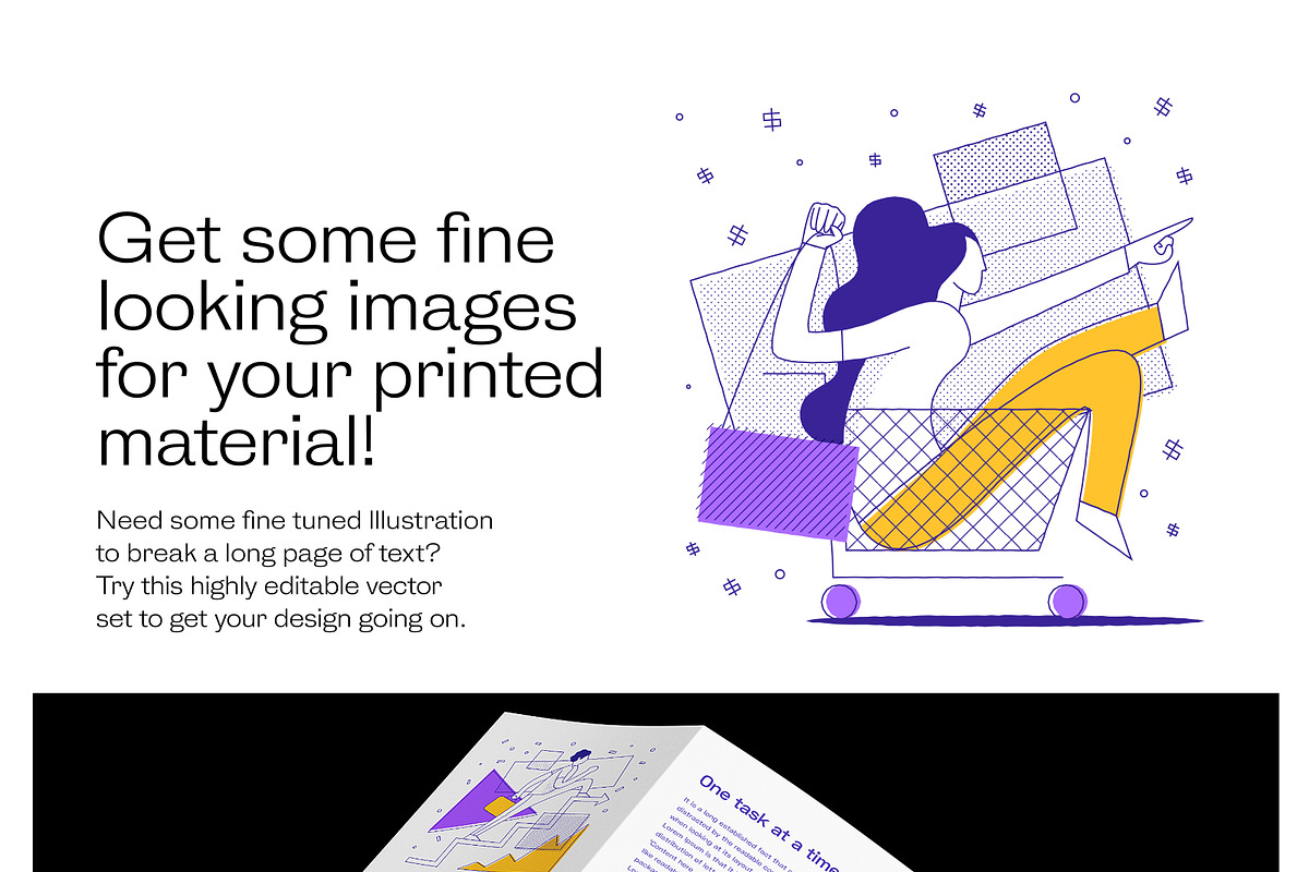 Polydrome - Dynamic illustration set, an Illustration by Growww (Photo 3 of 5)
