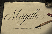 Mugello // Classy Calligraphy, a Script Font by Bluestudio (Thumbnail 1 of 10)