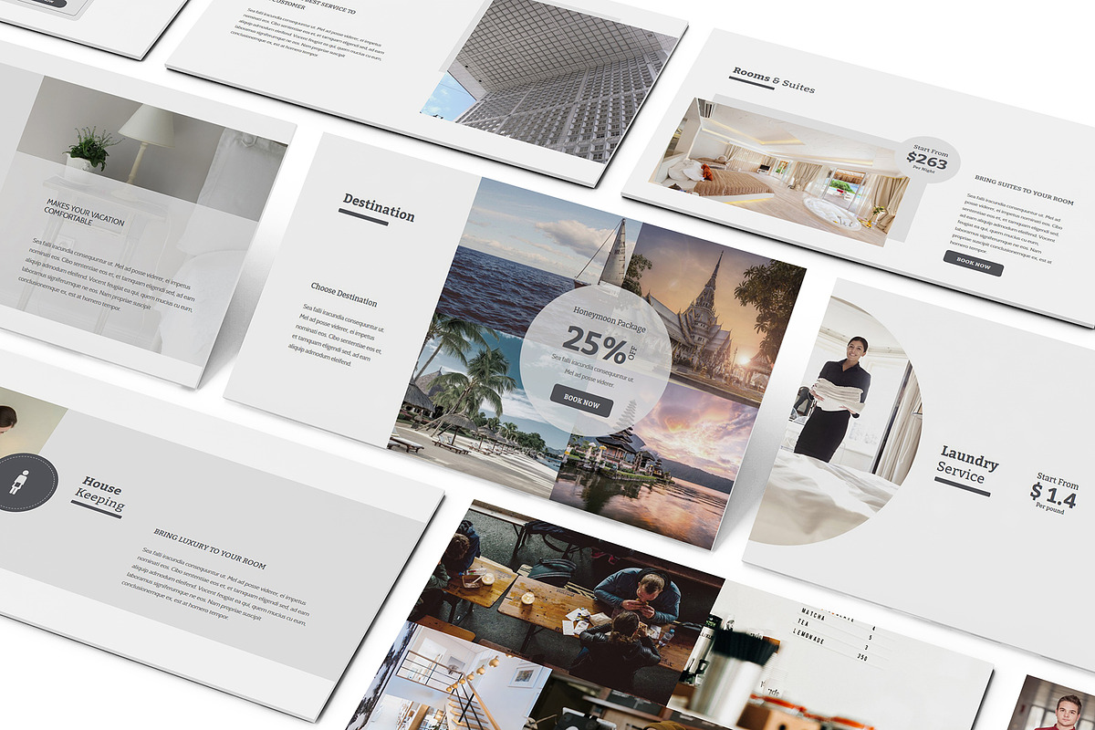 Hotel Powerpoint Presentation, a Presentation Template by Giant Design (Photo 8 of 10)