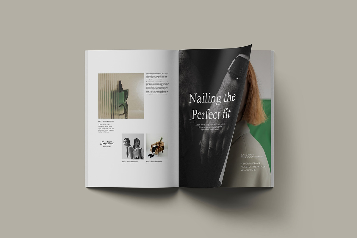 A4 Magazine Mockup, a Books & Magazine Mockup by Tahtagraphic (Photo 13 of 13)