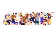 Creative people community concept, a Person Illustration by Good Studio (Thumbnail 3 of 3)