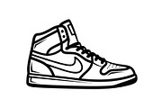 Sneaker Silhouette Vector Bundle, an Illustration by Designs_River (Thumbnail 26 of 48)