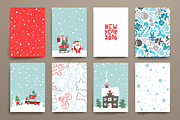 Merry Christmas Card Template, a Brochure Template by Palau (Thumbnail 1 of 5)