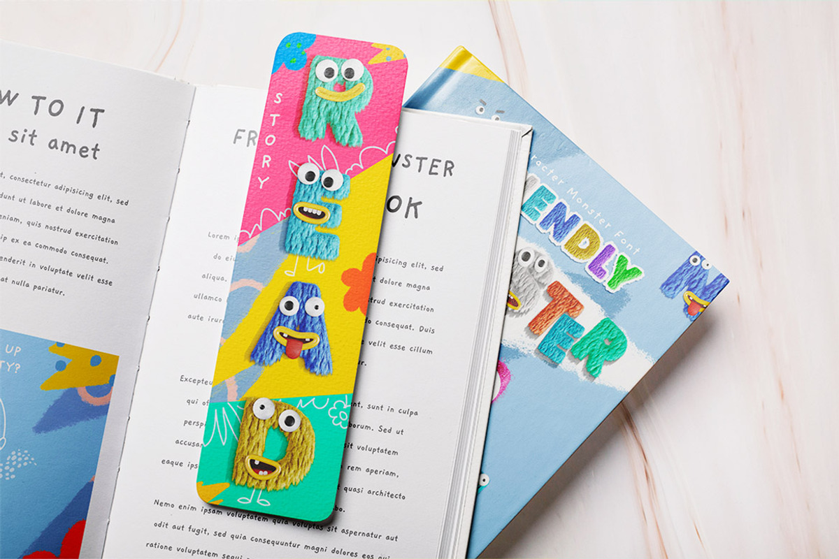 Friendly Monster SVG & PNG Fonts, a Sans Serif Font by TVartworks (Photo 3 of 18)