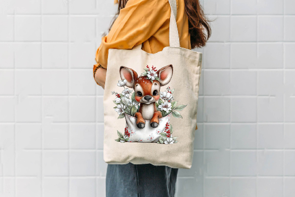 Whimsical Pocket Character Posters, a Seasonal Illustration by CreationArt (Photo 7 of 7)
