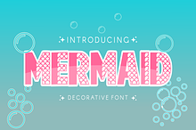 Mermaid - Cartoon Font Types