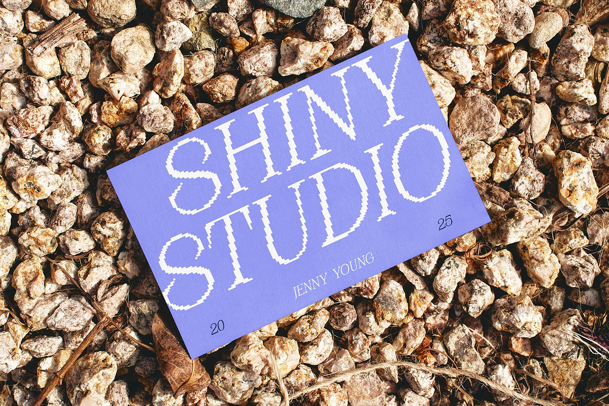 Sabeth Pixel, a Serif Font by Craft Supply Co. (Photo 7 of 8)