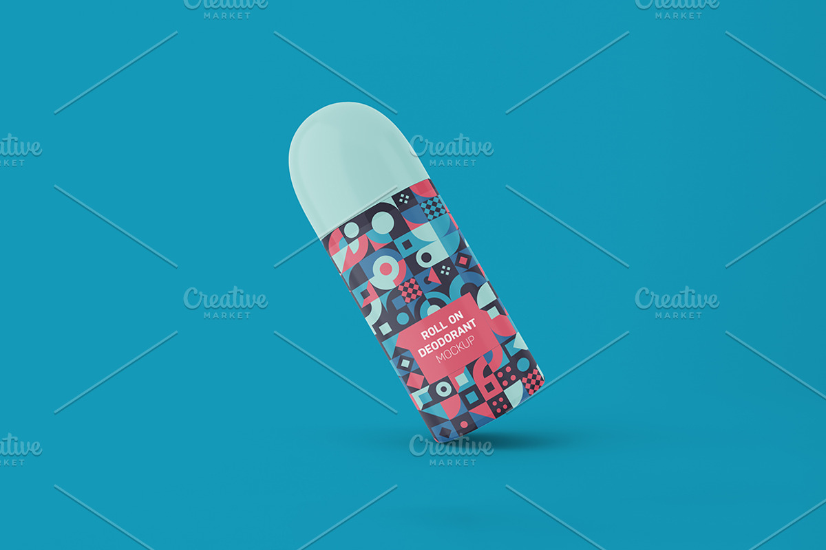 Deodorant Roll Mockup, a Packaging Mockup by Qaleb Studio (Photo 1 of 3)
