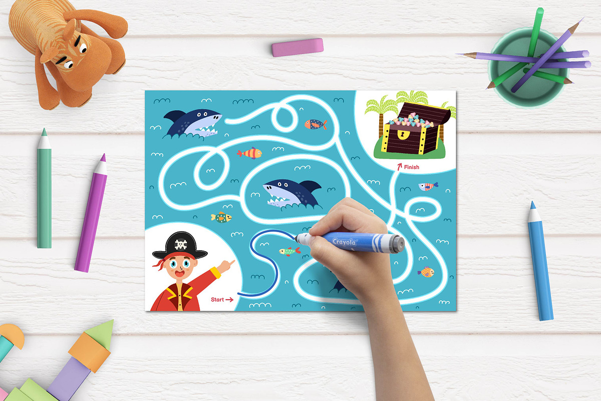 Activities for Kids: 65 in 1, an Animal Illustration by Gulnara Sabirova (Photo 14 of 14)