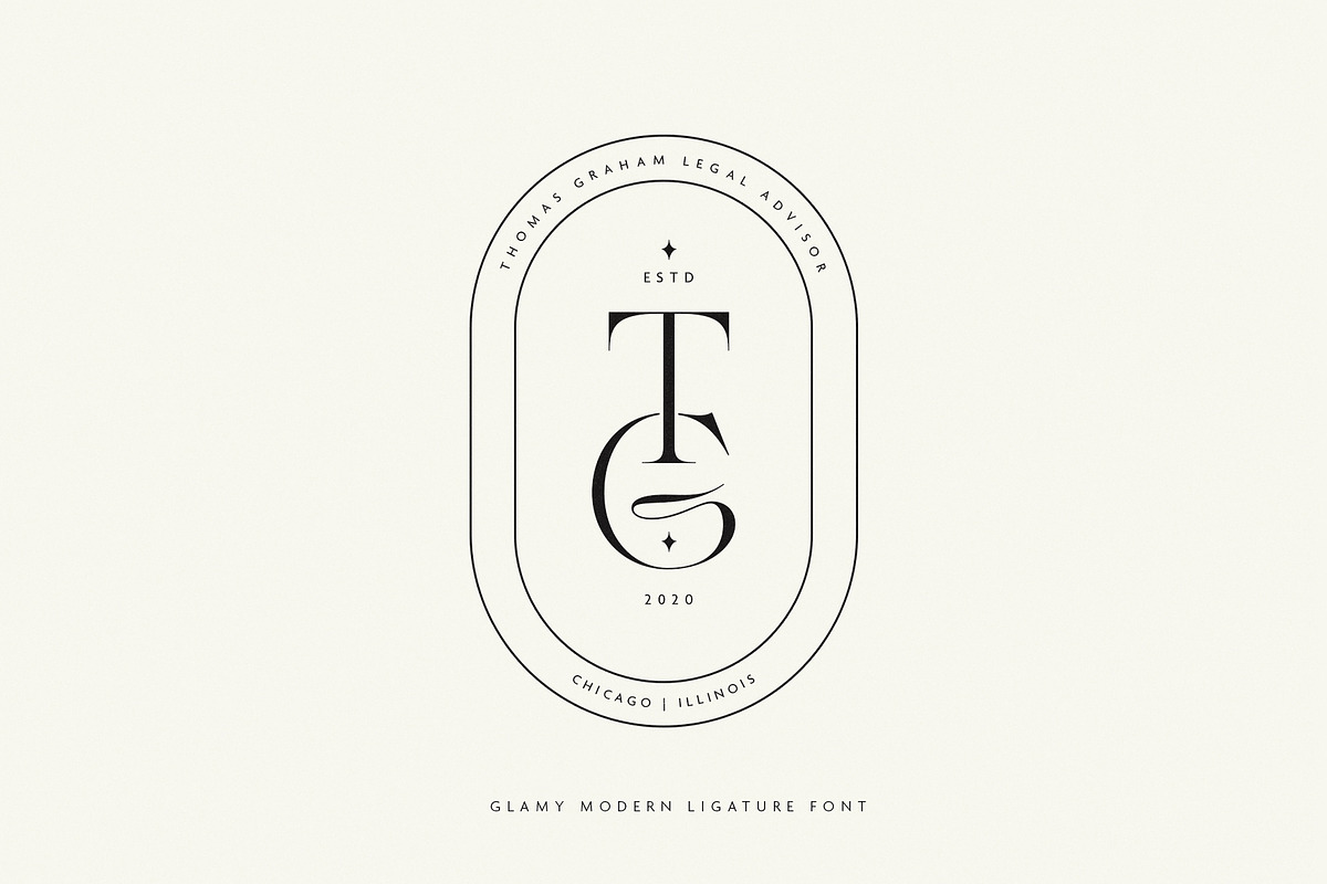 GLAMY - Ligature Rich Serif, a Serif Font by Ivan Rosenberg (Photo 3 of 13)