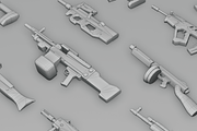 Weapons 2, an Object 3D Model by ithappy (Thumbnail 31 of 32)