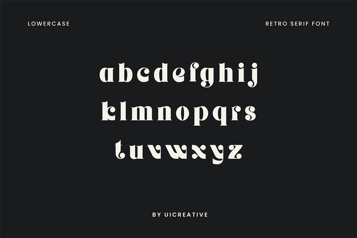 Grandstand Retro Serif Font, a Serif Font by UICreative (Photo 7 of 13)