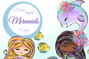 Mermaid clipart
