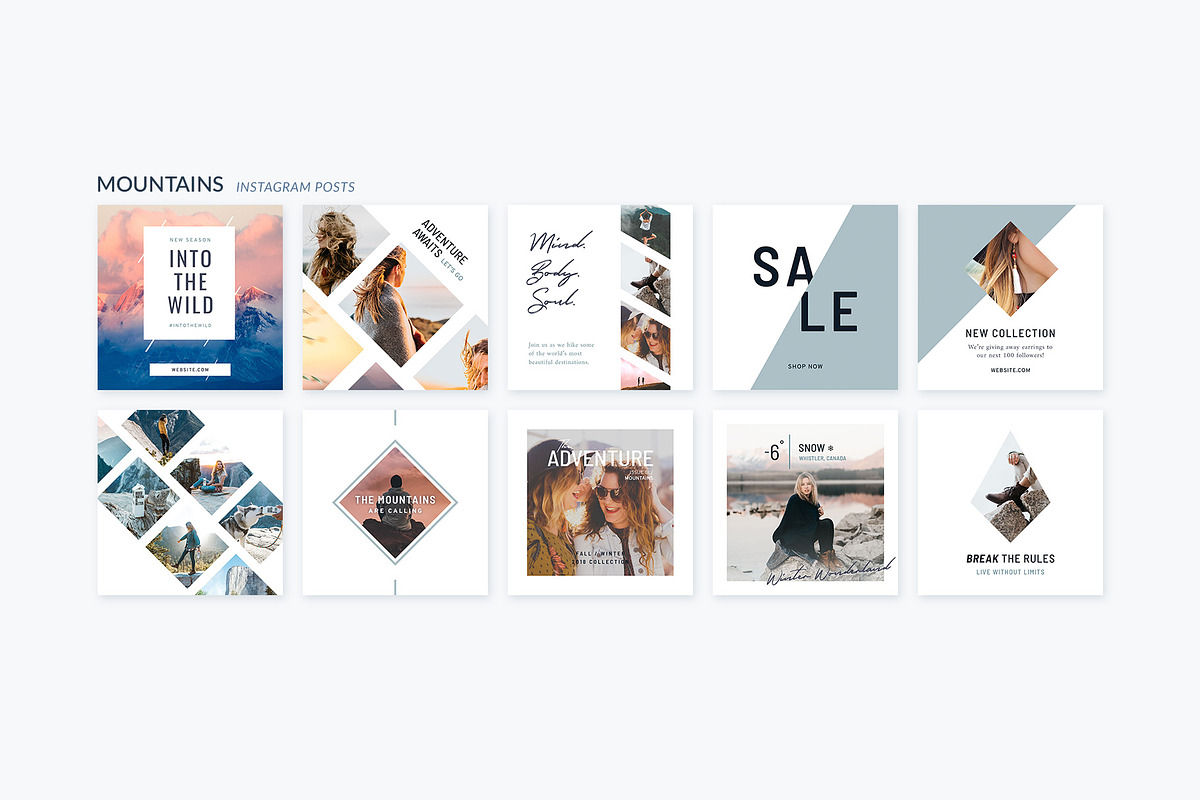 CANVA & PS Complete Instagram Bundle, a Social Media Template by Poego Social (Photo 31 of 52)