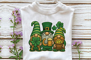 St. Patrick's Day gnomies png, an Illustration by DreamPrint404 (Thumbnail 4 of 7)