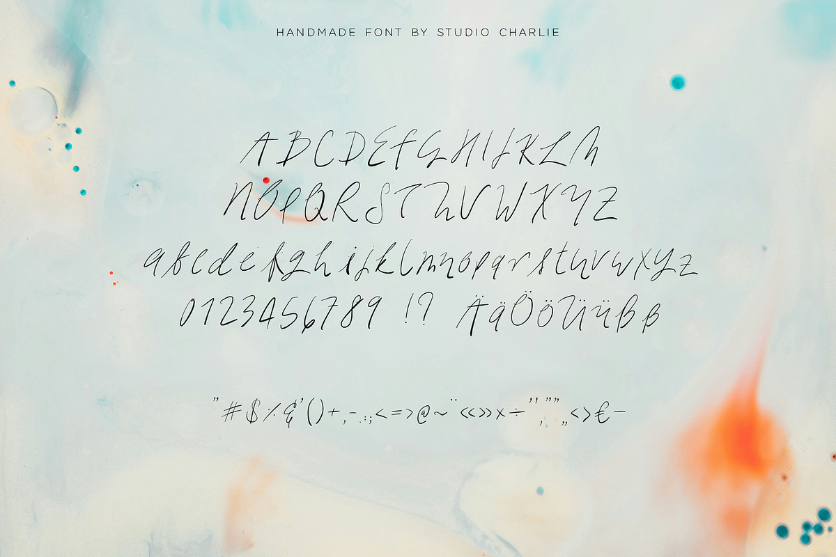 Eva Maria - A Very Elegant Font, a Script Font by Studio-Charlie (Photo 2 of 2)