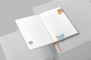 6 Notebook Mockups, a Product Mockup by megostudi0 (Thumbnail 2 of 8)