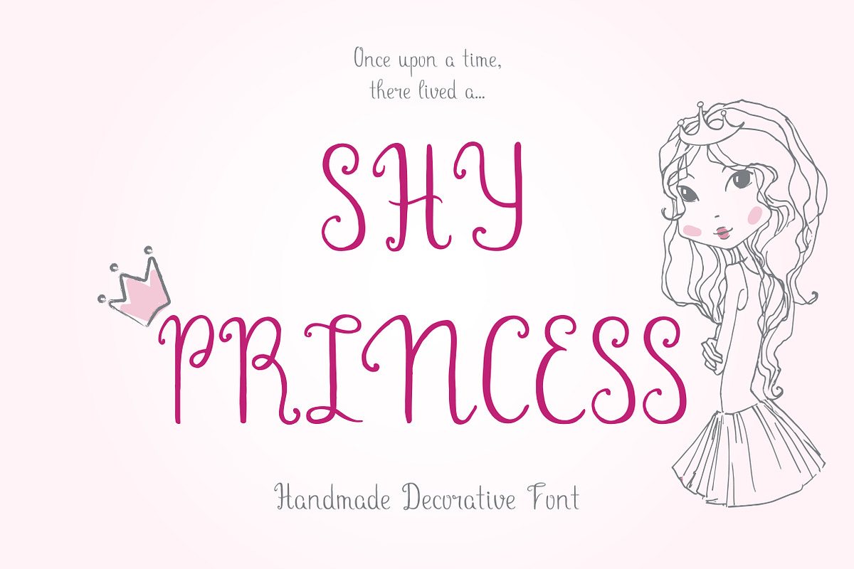 Shy Princess Decorative Font