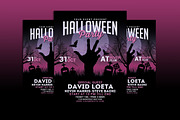 Halloween Party Flyer, a Flyer Template by Muhamad Iqbal hidayat (Thumbnail 1 of 4)