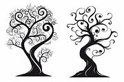 This Tree Laser Cut Bundle, a Graphic by BIPLOB EXPERT (Thumbnail 5 of 10)