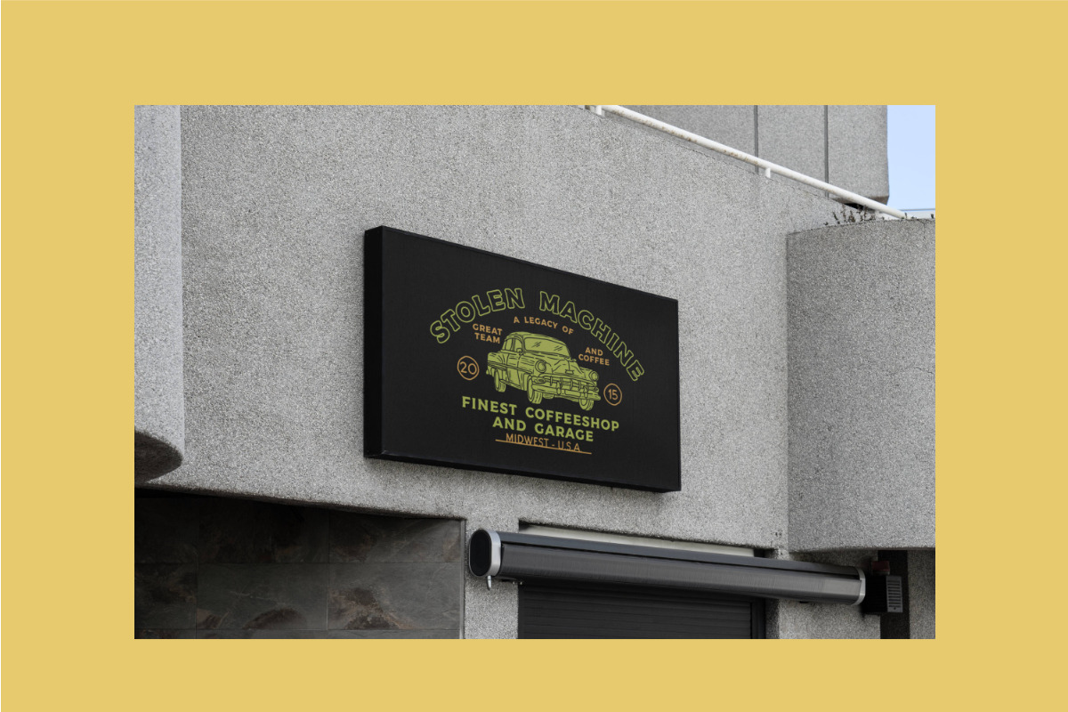 Classic Cars Illsutration and Badges, a Branding & Logo Template by Luthfi Works (Photo 5 of 7)