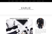 Karlie Feminine Wordpress Blog Theme, a WordPress Template by The Reverie Collective (Thumbnail 3 of 3)