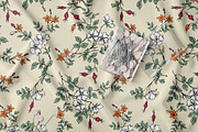 Vintage Wildflower Pattern Bundle, a Pattern Graphic by StudioGlouna (Thumbnail 2 of 11)